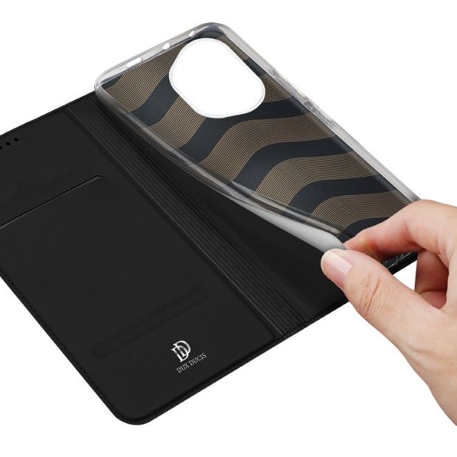 Dux Ducis - Honor 400 Pro Hülle - Handy Bookcover - Skin Pro Series - schwarz