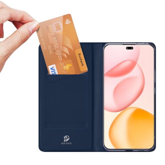 Dux Ducis - Honor 400 Pro Hülle - Handy Bookcover - Skin Pro Series - blau