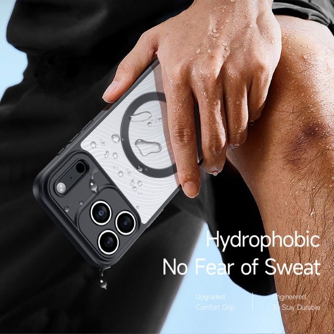 Dux Ducis - iPhone 17 Pro Max Hülle - Hardcase - MagSafe - Aimo Mag Series - schwarz