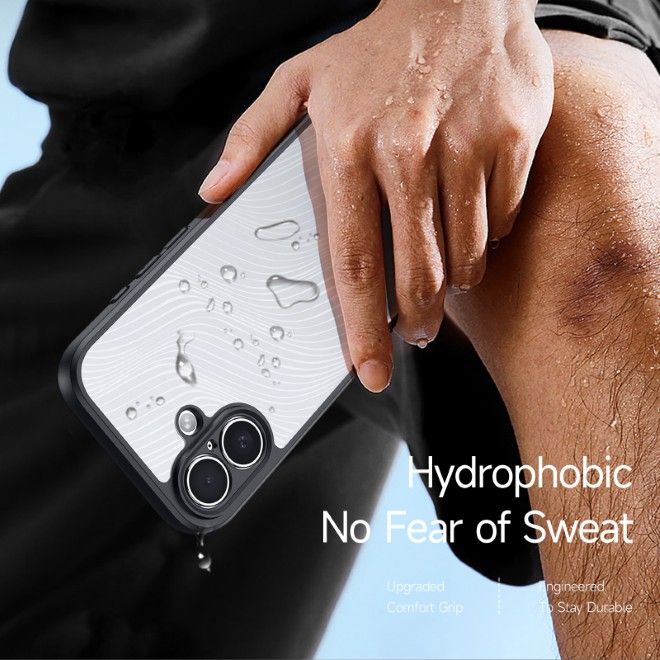 Dux Ducis - iPhone 17 Hülle - Hardcase - Aimo Series - schwarz