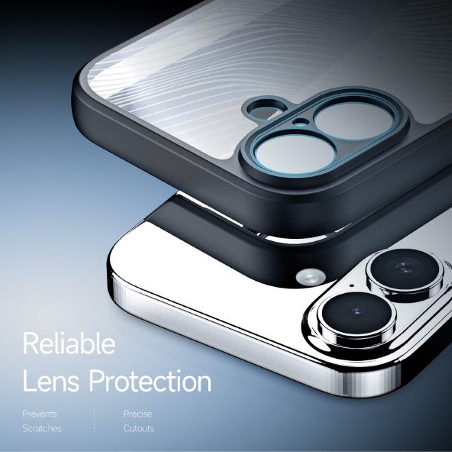 Dux Ducis - iPhone 17 Hülle - Hardcase - Aimo Series - schwarz