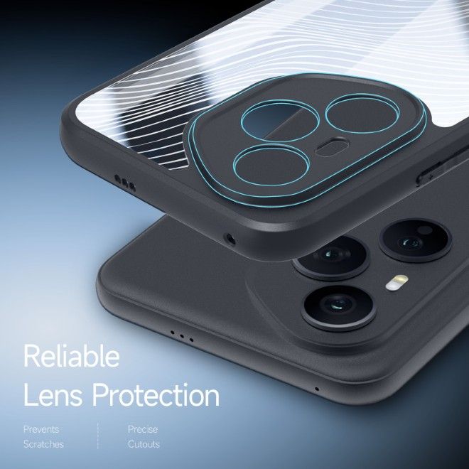 Dux Ducis - Honor 400 Pro Hülle - Hardcase - Aimo Series - schwarz