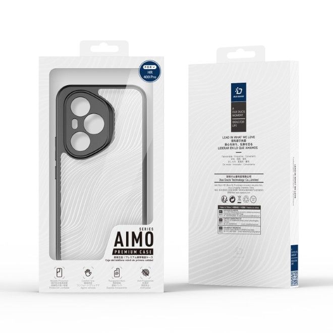 Dux Ducis - Honor 400 Pro Hülle - Hardcase - Aimo Series - schwarz