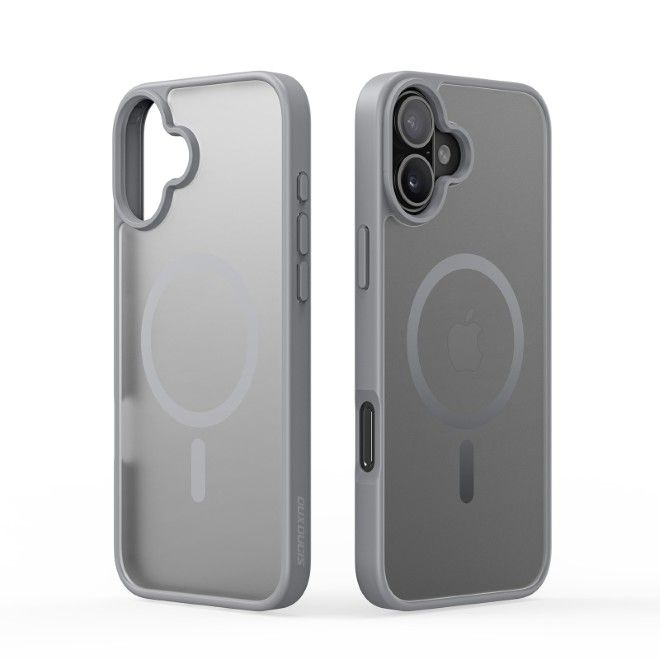 Dux Ducis - iPhone 17 Hülle - TPU und PC Hardcase - MagSafe kompatibel - Yind Series - grau