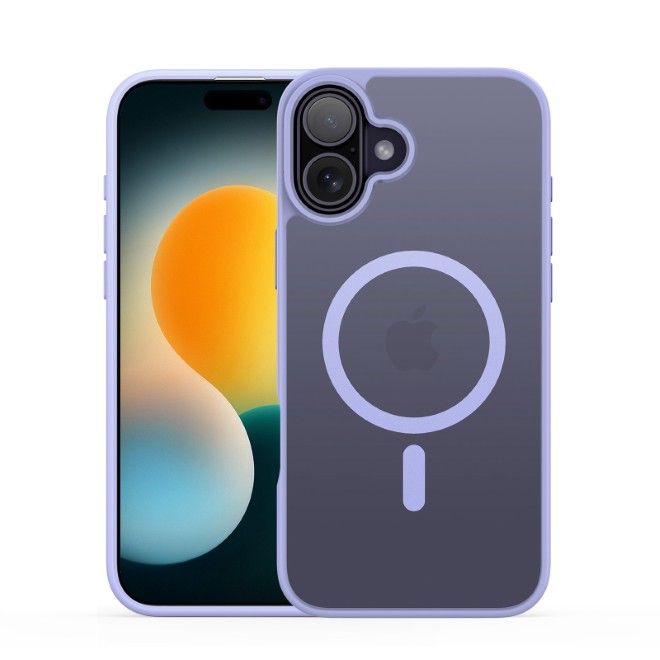 Dux Ducis - iPhone 17 Hülle - TPU und PC Hardcase - MagSafe kompatibel - Yind Series - hellpurpur