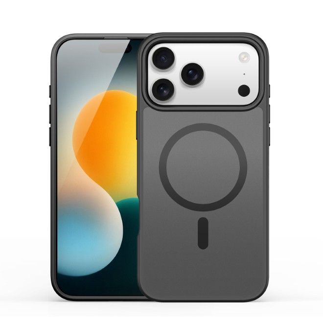 Dux Ducis - iPhone 17 Pro Max Hülle - TPU und PC Hardcase - MagSafe kompatibel - Yind Series - schwarz