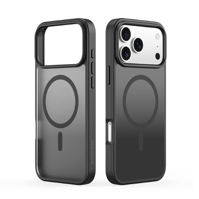 Dux Ducis - iPhone 17 Pro Max Hülle - TPU und PC Hardcase - MagSafe kompatibel - Yind Series - schwarz