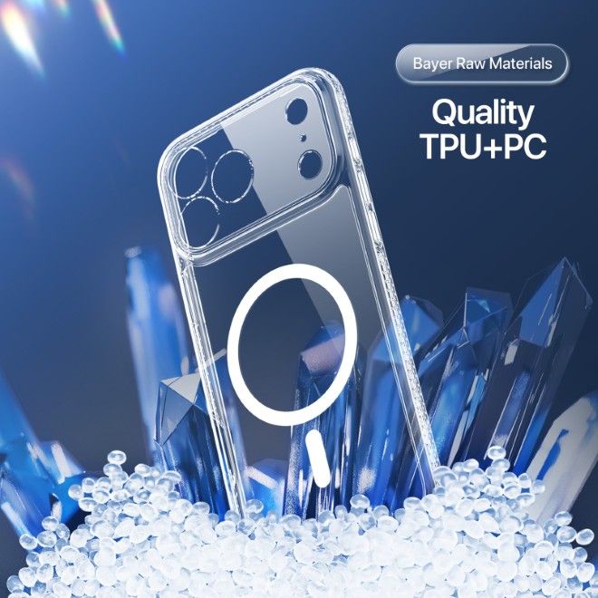 Dux Ducis - iPhone 17 Pro Hülle - Hardcase - Clin Mag Series - transparent