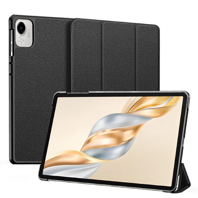 Dux Ducis - Honor Pad X9a / X9 11.5 Hülle - Leder Smart Flip Case - Domo Series - schwarz