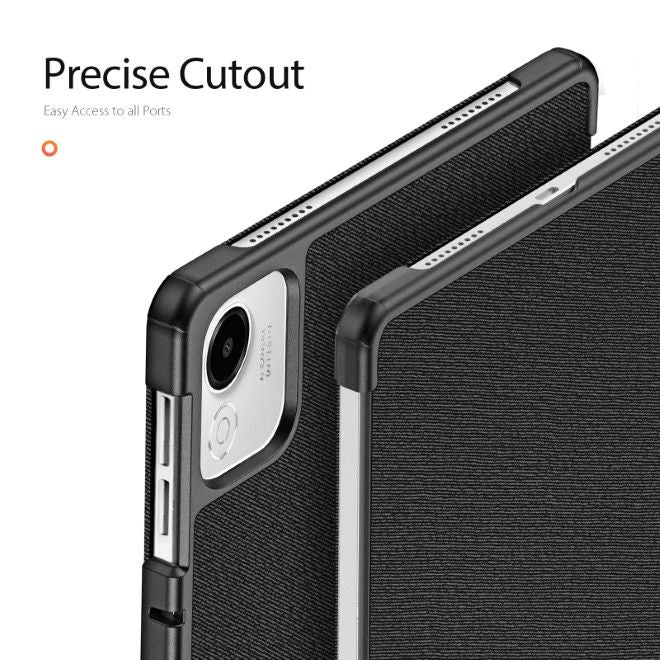 Dux Ducis - Honor Pad X9a / X9 11.5 Hülle - Leder Smart Flip Case - Domo Series - schwarz