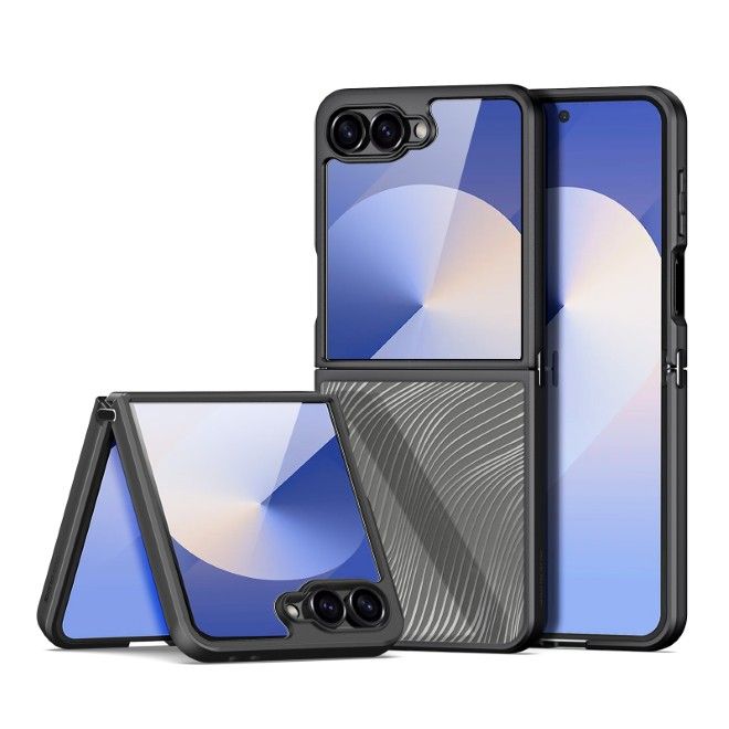 Dux Ducis - Samsung Galaxy Z Flip7 Hülle - Hardcase - Aimo Series - schwarz