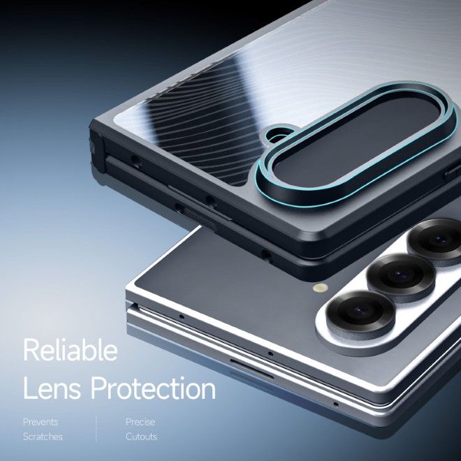 Dux Ducis - Samsung Galaxy Z Fold7 Hülle - Hardcase - Aimo Series - schwarz