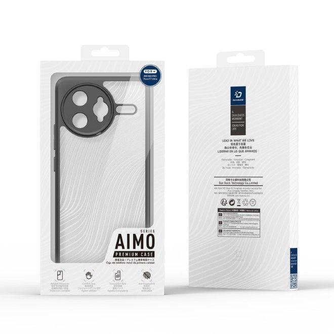 Dux Ducis - Xiaomi Poco F7 Ultra Hülle - Hardcase - Aimo Series - schwarz