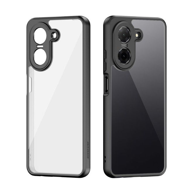 Dux Ducis - Xiaomi Redmi A5 4G / Poco C71 Hülle - Hardcase - Aimo Series - transparent/schwarz