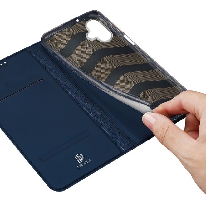 Dux Ducis - Samsung Galaxy A06 5G Hülle - Handy Bookcover - Skin Pro Series - blau
