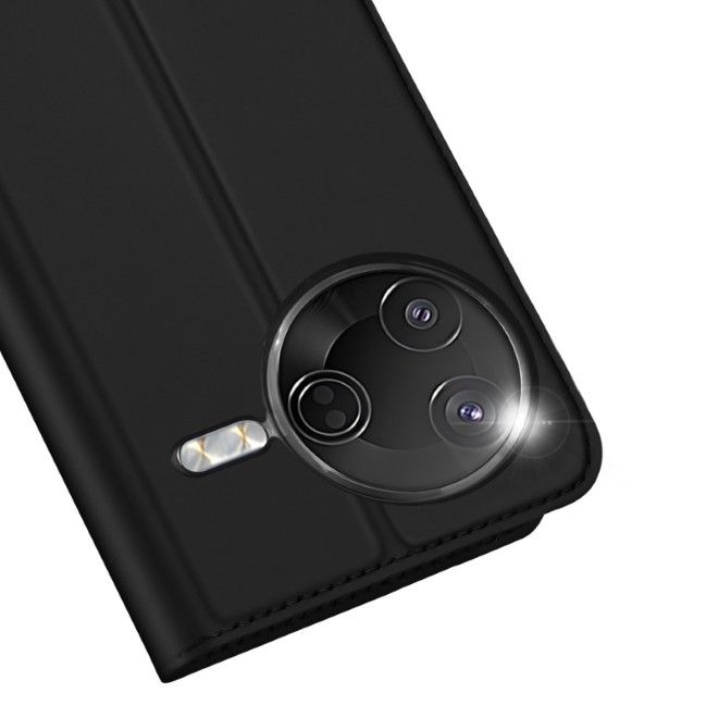 Dux Ducis - Xiaomi Poco F7 Pro Hülle - Handy Bookcover - Skin Pro Series - schwarz