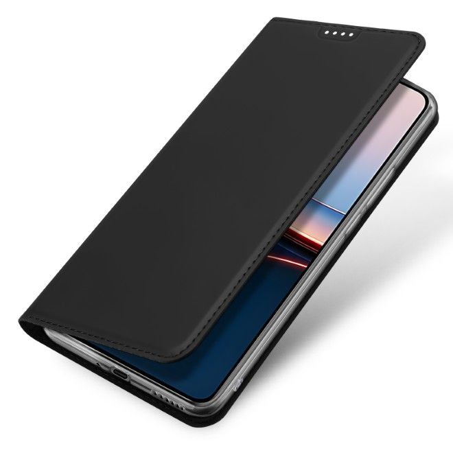Dux Ducis - Xiaomi Poco F7 Ultra Hülle - Handy Bookcover - Skin Pro Series - schwarz
