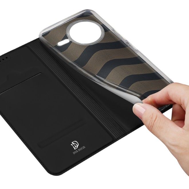Dux Ducis - Xiaomi Poco F7 Ultra Hülle - Handy Bookcover - Skin Pro Series - schwarz