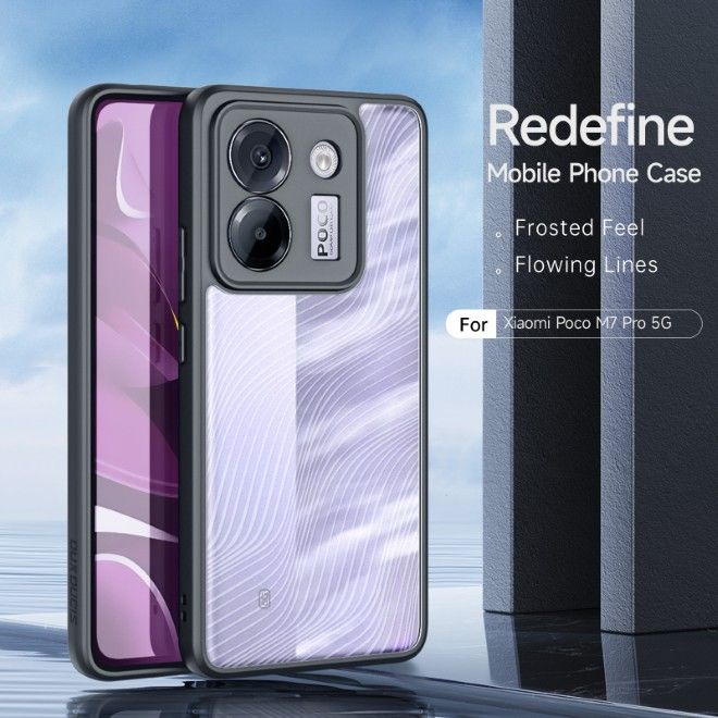 Dux Ducis - Xiaomi Poco M7 Pro Hülle - Hardcase - Aimo Series - schwarz