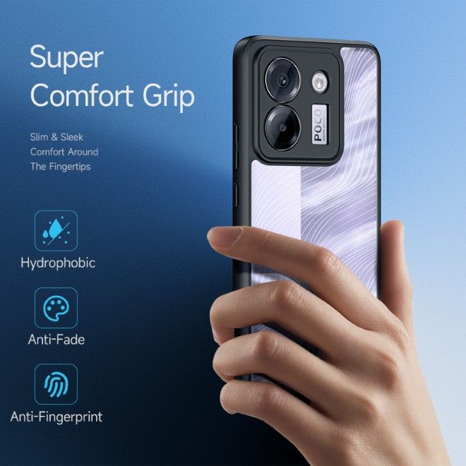 Dux Ducis - Xiaomi Poco M7 Pro Hülle - Hardcase - Aimo Series - schwarz