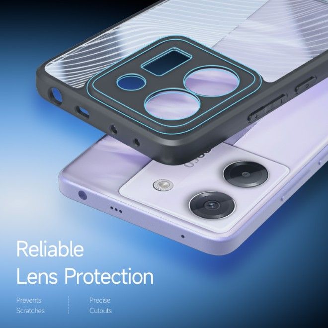 Dux Ducis - Xiaomi Poco M7 Pro Hülle - Hardcase - Aimo Series - schwarz