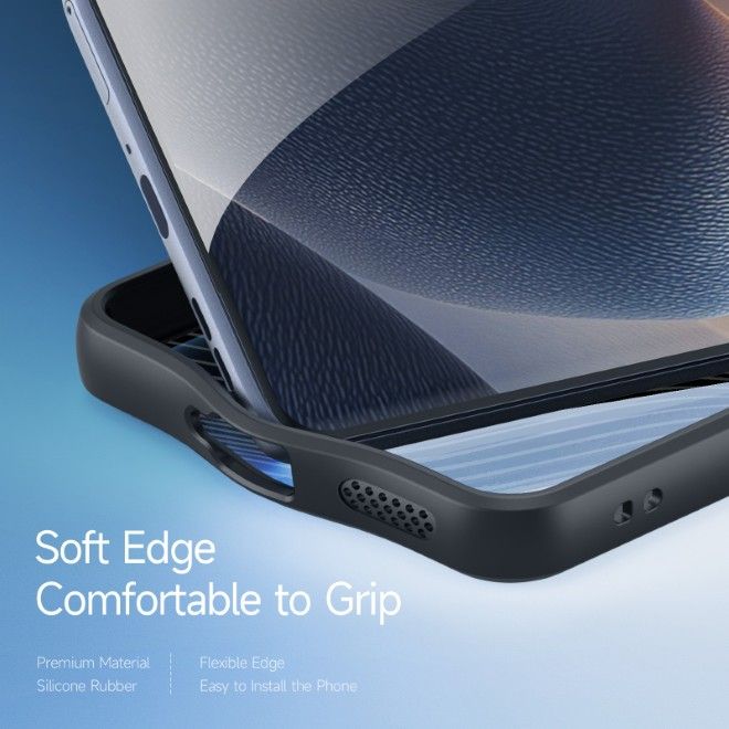 Dux Ducis - Motorola Edge 60 Fusion Hülle - Hardcase - Aimo Series - schwarz