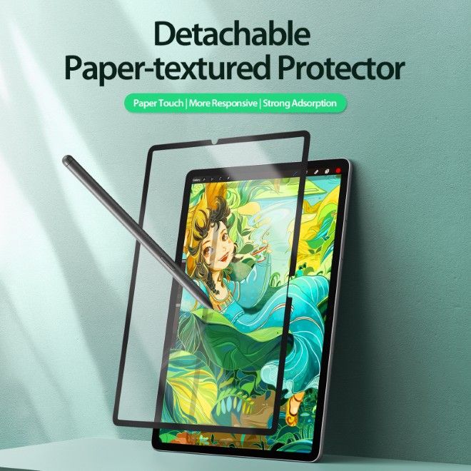 Dux Ducis - Samsung Galaxy Tab S10 FE+ Schutzfolie - Paperlike Film - Naad Series - transparent