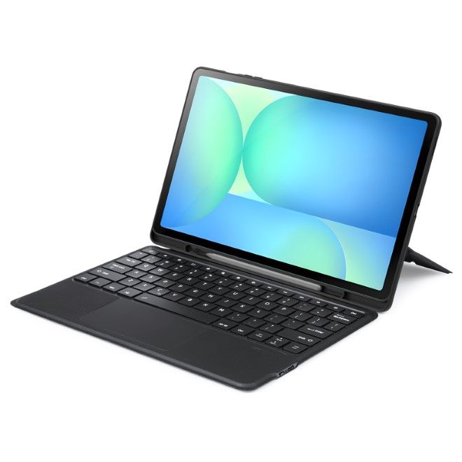 Dux Ducis - Samsung Galaxy Tab S10 FE+ Tastatur Hülle - Keyboard Case - DK Series - schwarz