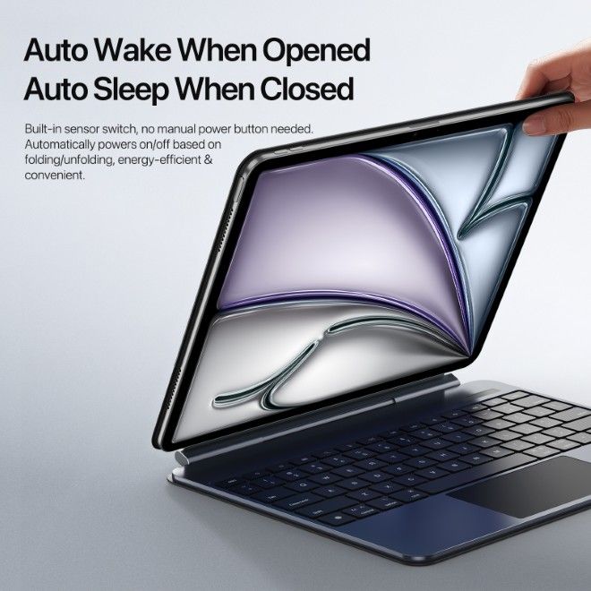 Dux Ducis - iPad Air 11 (2025/2024/2022/2020) / iPad Pro 11 (2022/2021/2020/2018) Tastatur Hülle - Keyboard Case - MK Pro Series - schwarz