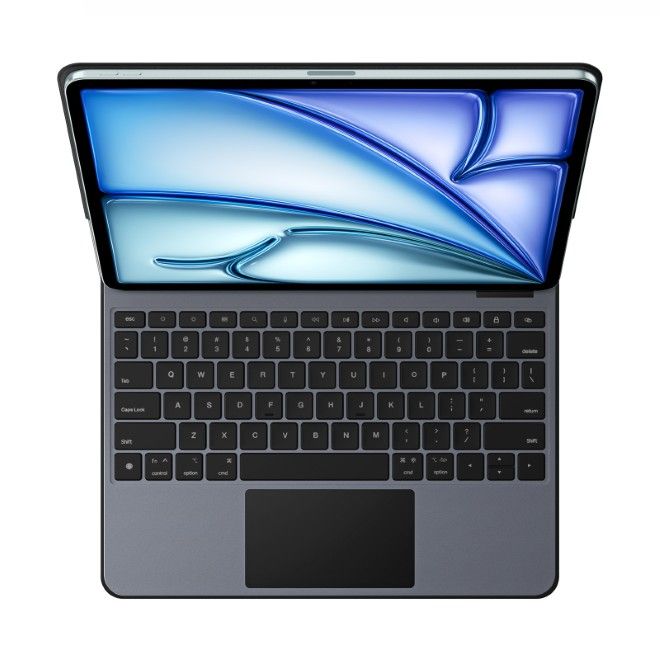 Dux Ducis - iPad Air 13 (2025/2024) / iPad Pro 12.9 (2022/2021/2020/2018) Tastatur Hülle - Keyboard Case - MK Pro Series - schwarz