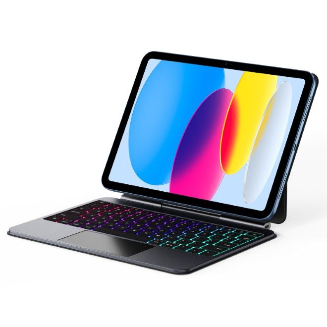 Dux Ducis - iPad 2025 (11. Gen) / iPad 2022 (10. Gen) Tastatur Hülle - Keyboard Case - MK Pro Series - schwarz