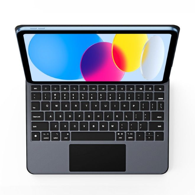 Dux Ducis - iPad 2025 (11. Gen) / iPad 2022 (10. Gen) Tastatur Hülle - Keyboard Case - MK Pro Series - schwarz