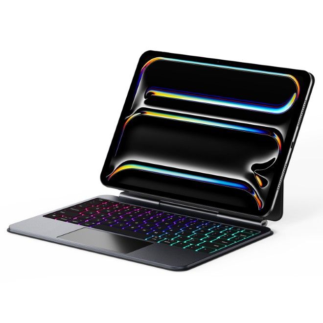 Dux Ducis - iPad Pro 11 (2024) Tastatur Hülle - Keyboard Case - MK Pro Series - schwarz