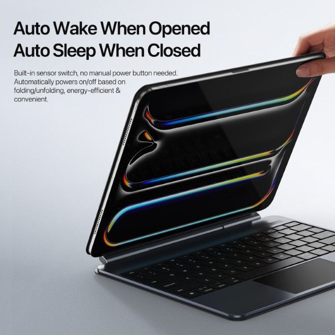 Dux Ducis - iPad Pro 11 (2024) Tastatur Hülle - Keyboard Case - MK Pro Series - schwarz