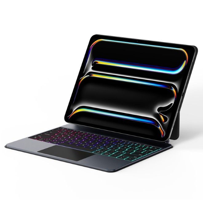 Dux Ducis - iPad Pro 13 (2024) Tastatur Hülle - Keyboard Case - MK Pro Series - schwarz