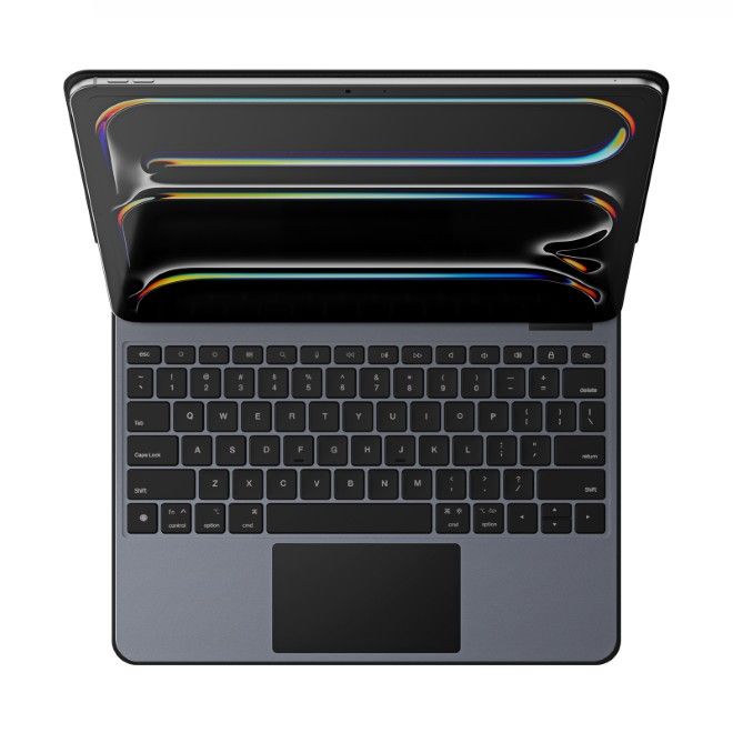 Dux Ducis - iPad Pro 13 (2024) Tastatur Hülle - Keyboard Case - MK Pro Series - schwarz