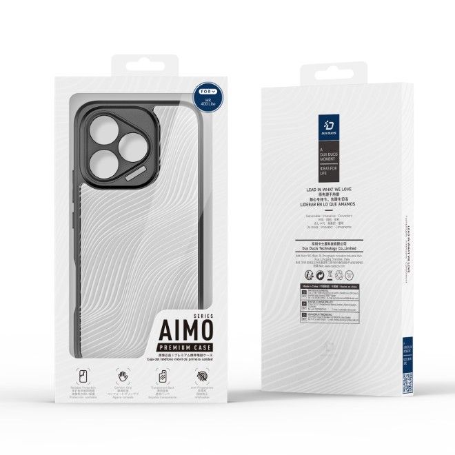 Dux Ducis - Honor 400 Lite Hülle - Hardcase - Aimo Series - schwarz