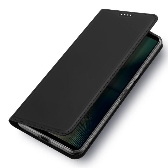 Dux Ducis - Sony Xperia 1 VII Hülle - Handy Bookcover - Skin Pro Series - schwarz