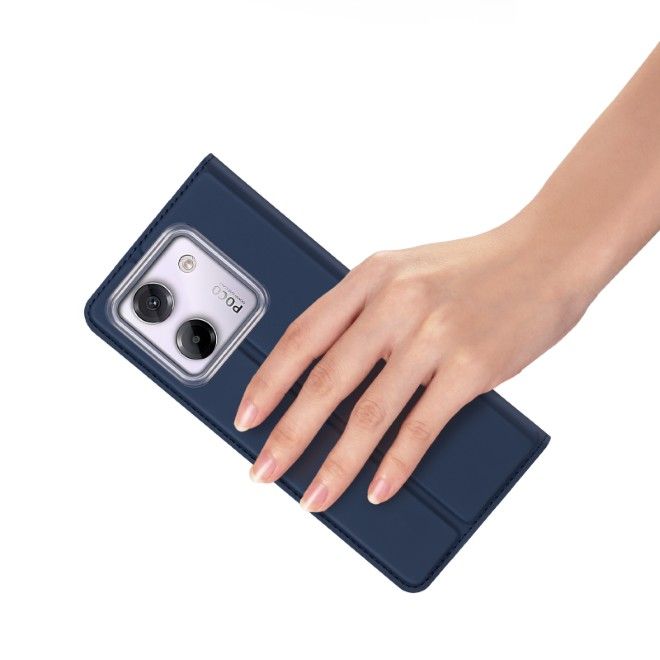 Dux Ducis - Xiaomi Poco M7 Pro Hülle - Handy Bookcover - Skin Pro Series - blau