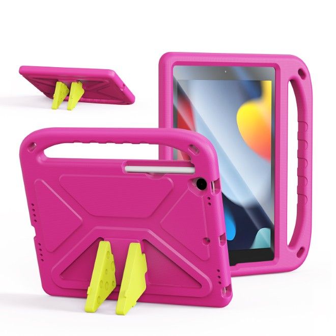 Dux Ducis - iPad 10.2 (2021/2020/2019) Hülle - Robustes EVA Case - Puff Series - pink