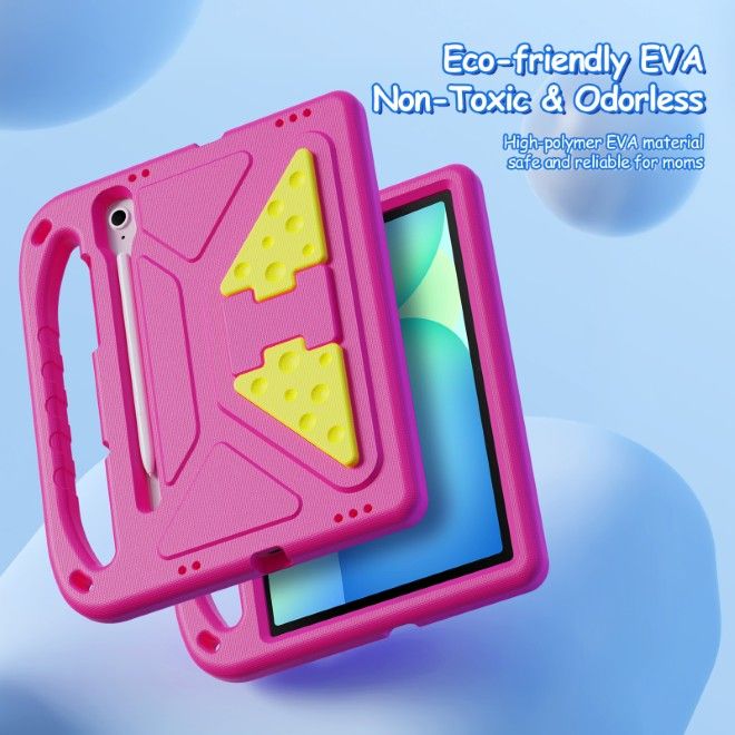 Dux Ducis - Samsung Galaxy Tab S10 FE / S9 / S9 FE / S8 / S7 Hülle - Robustes EVA Case - Puff Series - pink