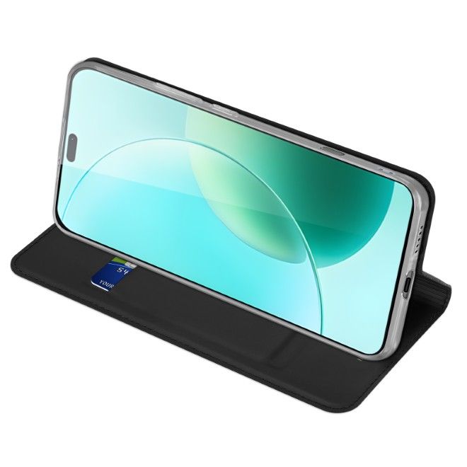 Dux Ducis - Honor 400 Lite Hülle - Handy Bookcover - Skin Pro Series - schwarz