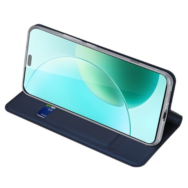 Dux Ducis - Honor 400 Lite Hülle - Handy Bookcover - Skin Pro Series - blau