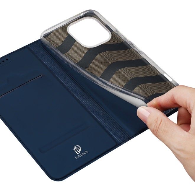 Dux Ducis - Honor 400 Lite Hülle - Handy Bookcover - Skin Pro Series - blau