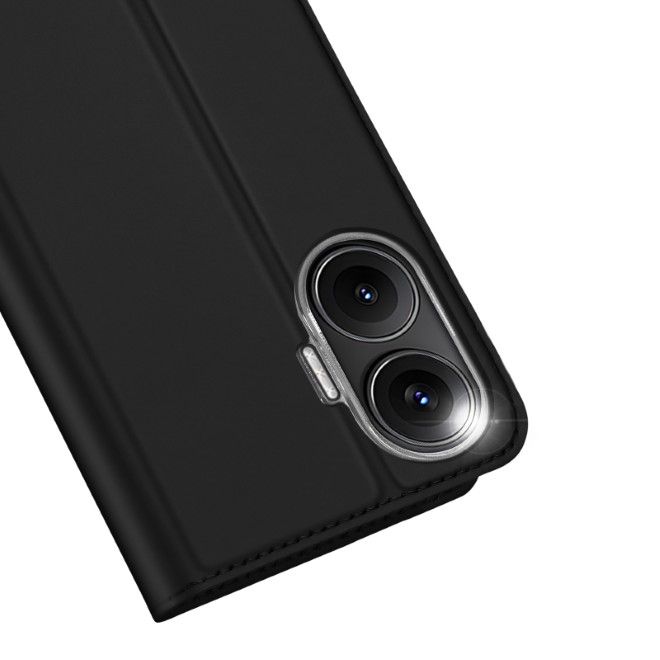 Dux Ducis - XIaomi Poco F7 Hülle - Handy Bookcover - Skin Pro Series - schwarz