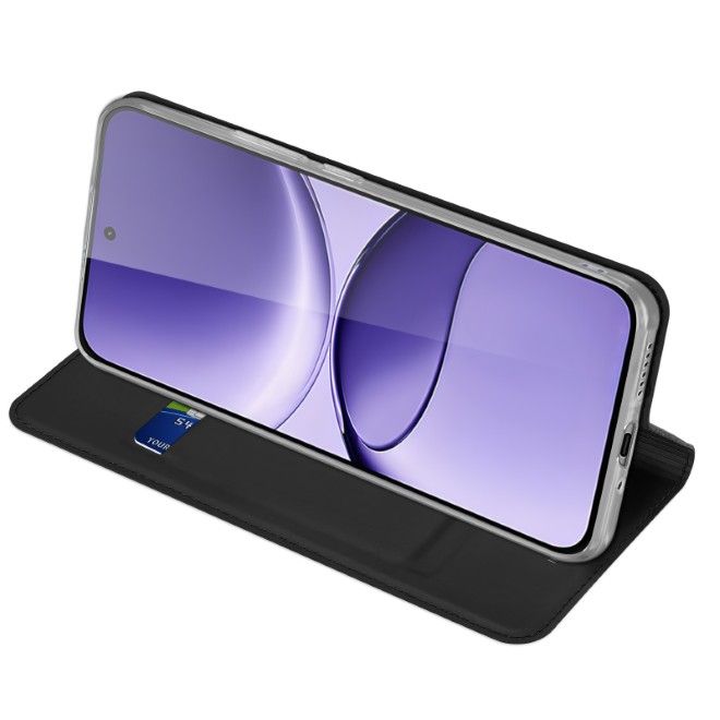 Dux Ducis - XIaomi Poco F7 Hülle - Handy Bookcover - Skin Pro Series - schwarz