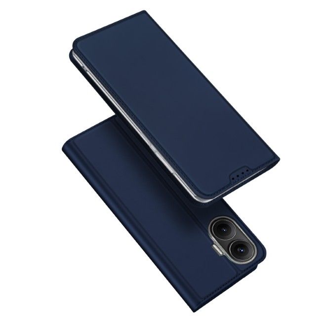 Dux Ducis - XIaomi Poco F7 Hülle - Handy Bookcover - Skin Pro Series - blau