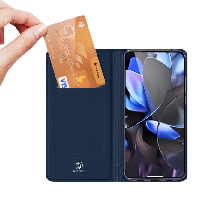 Dux Ducis - Google Pixel 10 / 10 Pro Hülle - Handy Bookcover - Skin Pro Series - blau