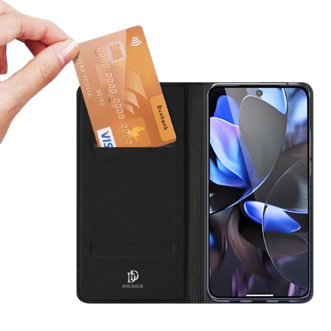 Dux Ducis - Google Pixel 10 Pro XL Hülle - Handy Bookcover - Skin Pro Series - schwarz