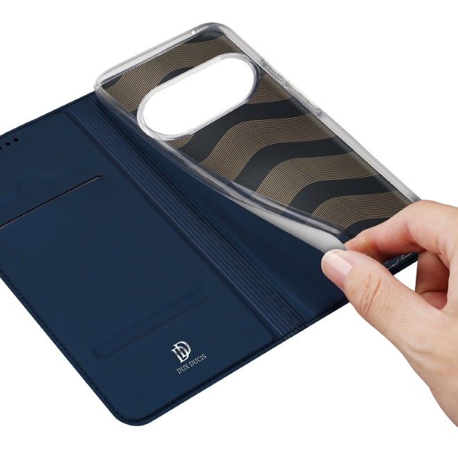 Dux Ducis - Google Pixel 10 Pro XL Hülle - Handy Bookcover - Skin Pro Series - blau